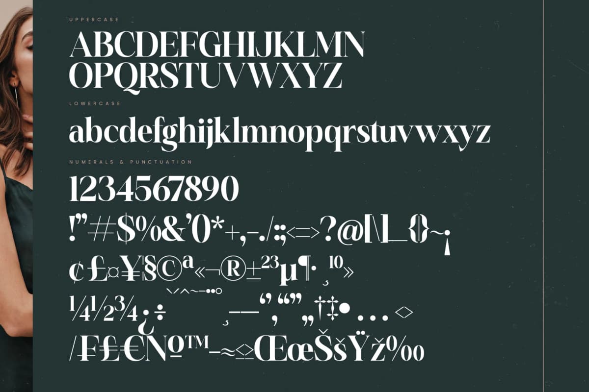 Misthefa Aveline - Modern Alternate Serif font preview 17