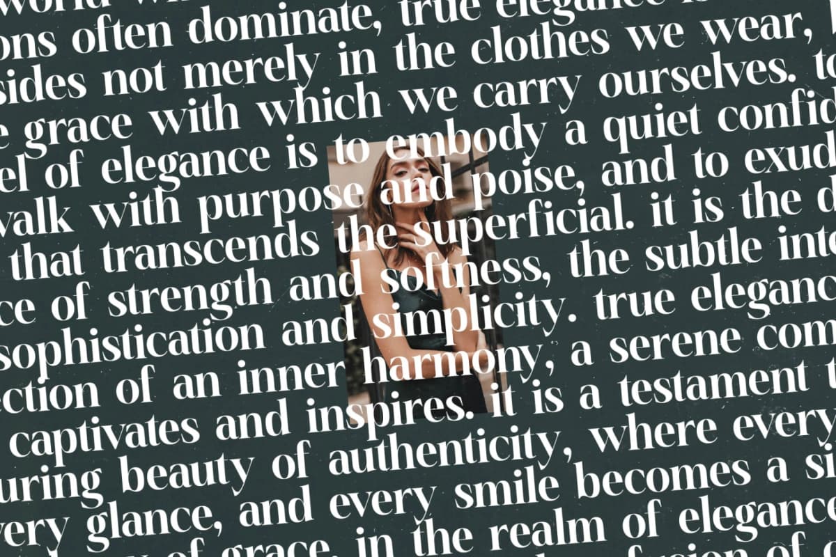 Misthefa Aveline - Modern Alternate Serif font preview 13
