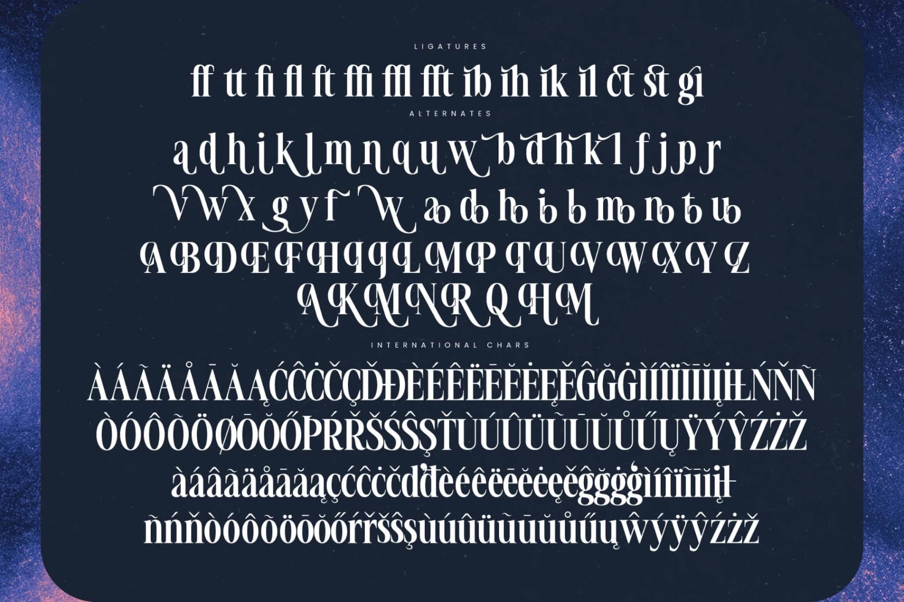Preview 19 for Voilstar - Modern Display Serif