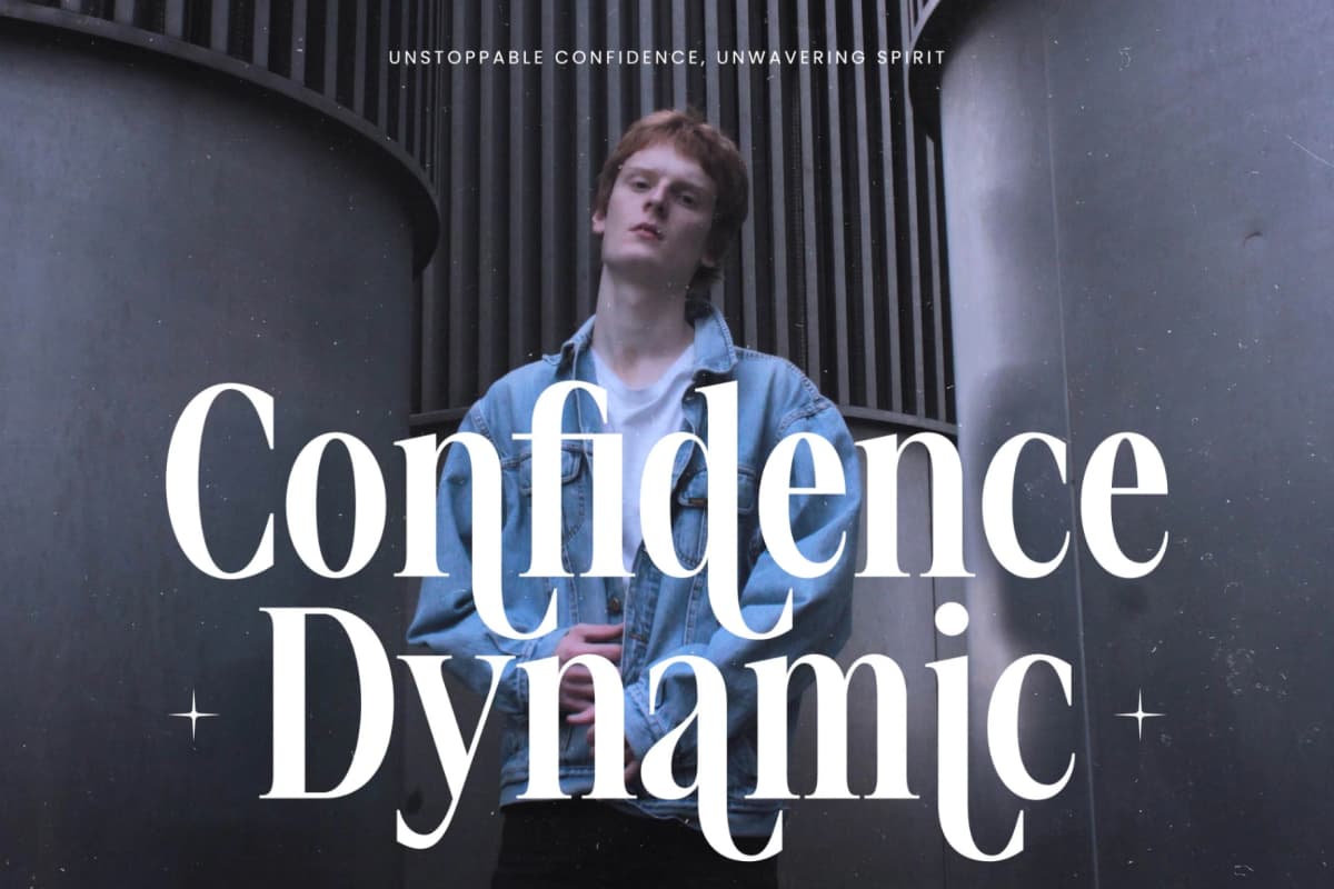 Voilstar - Modern Display Serif font preview 6