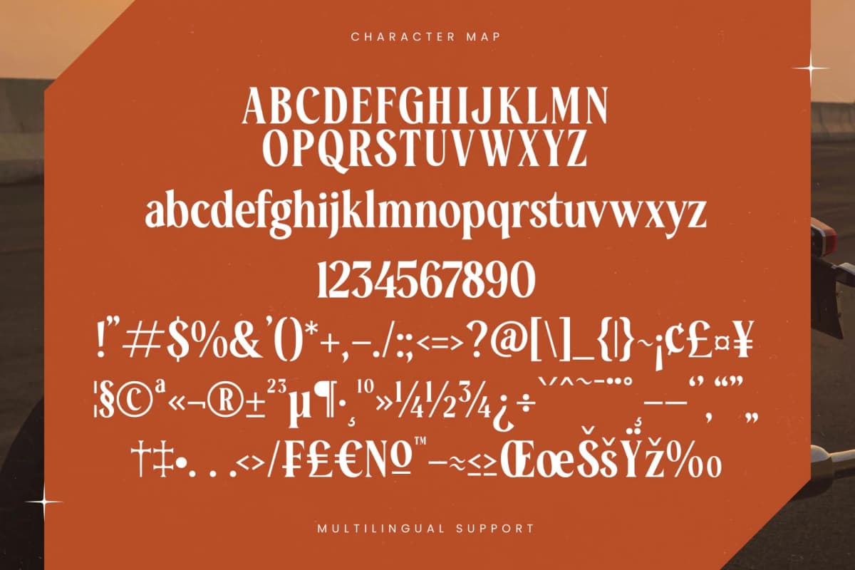 Rodagile - Modern Display Serif font preview 18