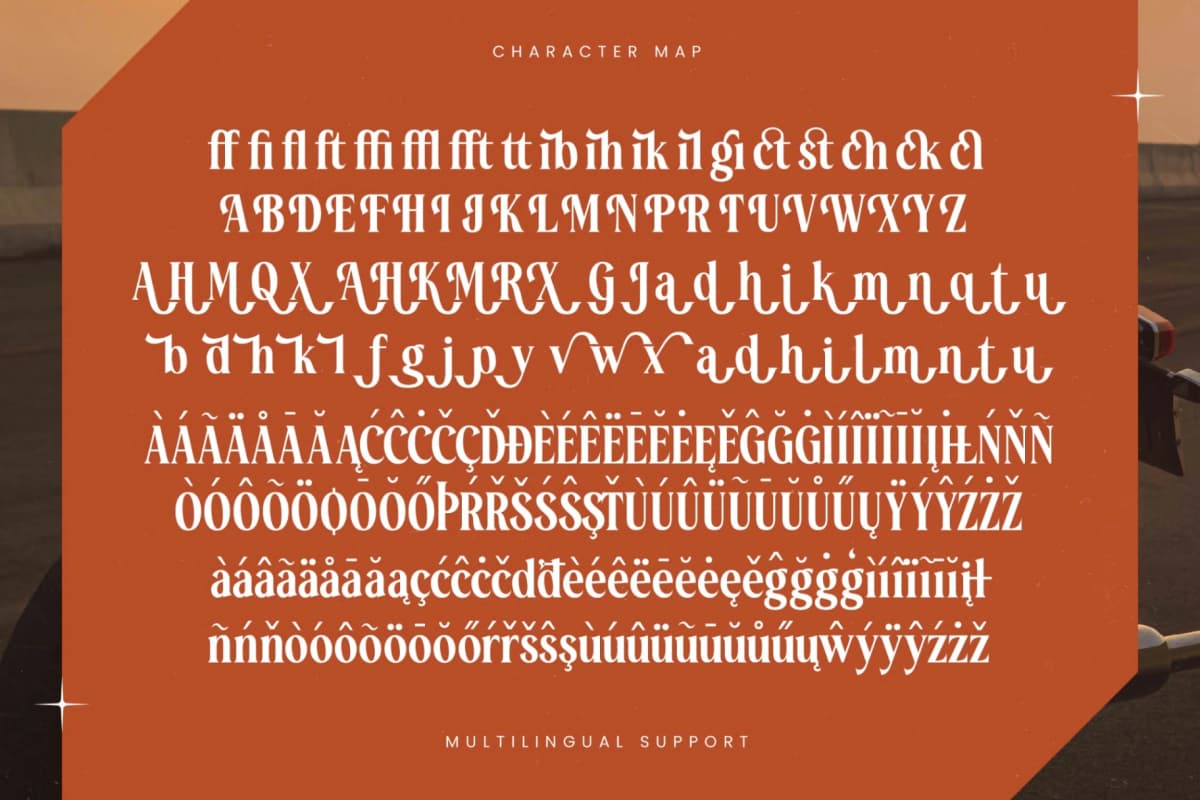 Rodagile - Modern Display Serif font preview 19