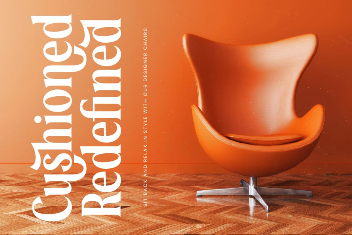 Rodagile - Modern Display Serif font preview 17