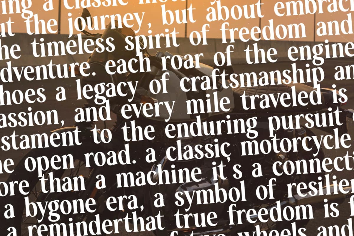 Rodagile - Modern Display Serif font preview 13