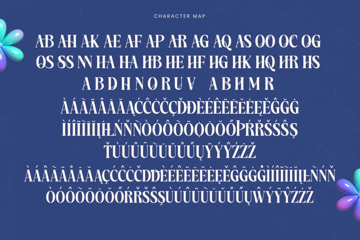 Hardmix - Modern Display Serif font preview 19