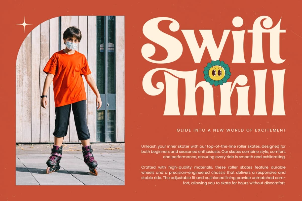 Bright Kenly - Modern Retro Display Serif font preview 10