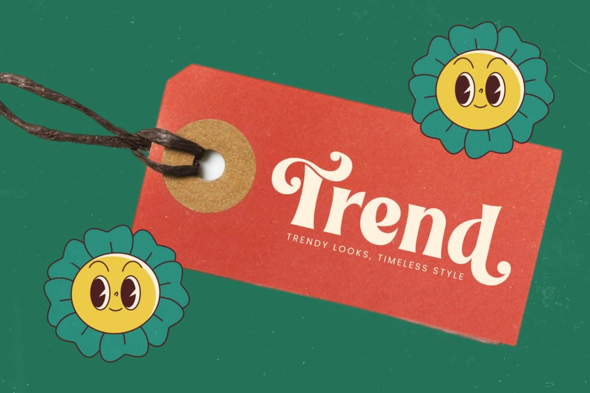 Bright Kenly - Modern Retro Display Serif font preview 9