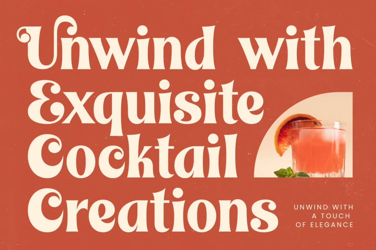 Bright Kenly - Modern Retro Display Serif font preview 11