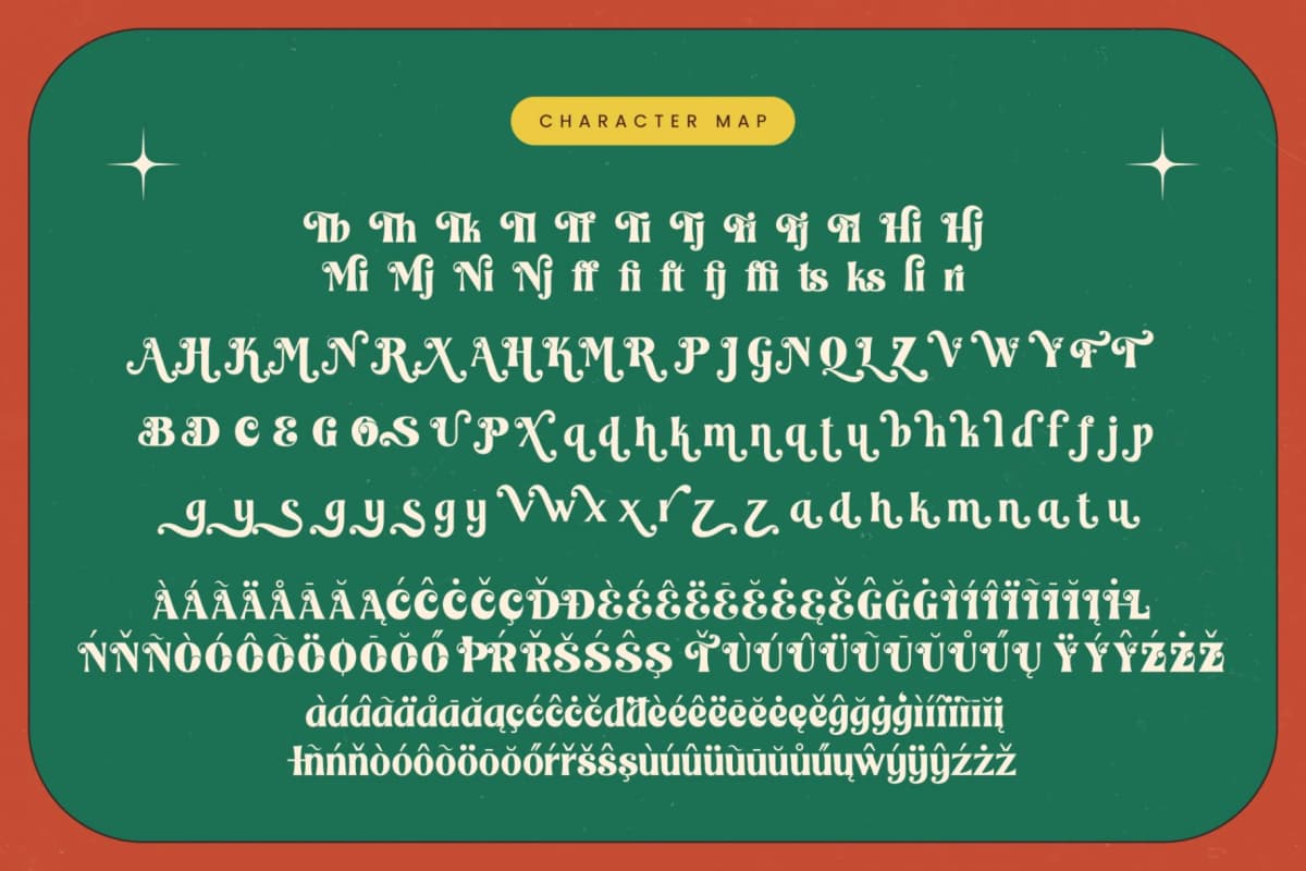 Bright Kenly - Modern Retro Display Serif font preview 19