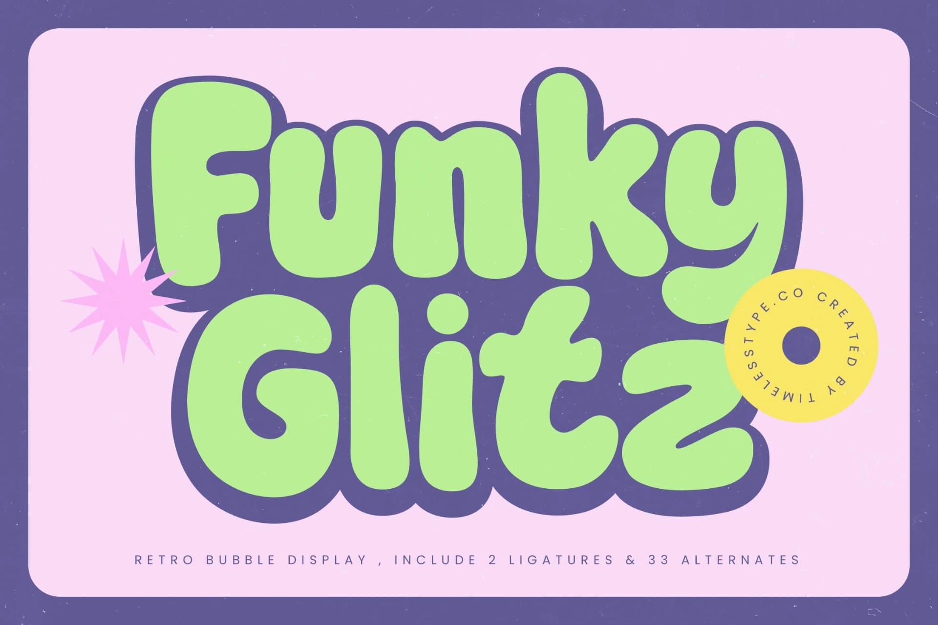 Preview 1 for Funky Glitz - Retro Bubble Display
