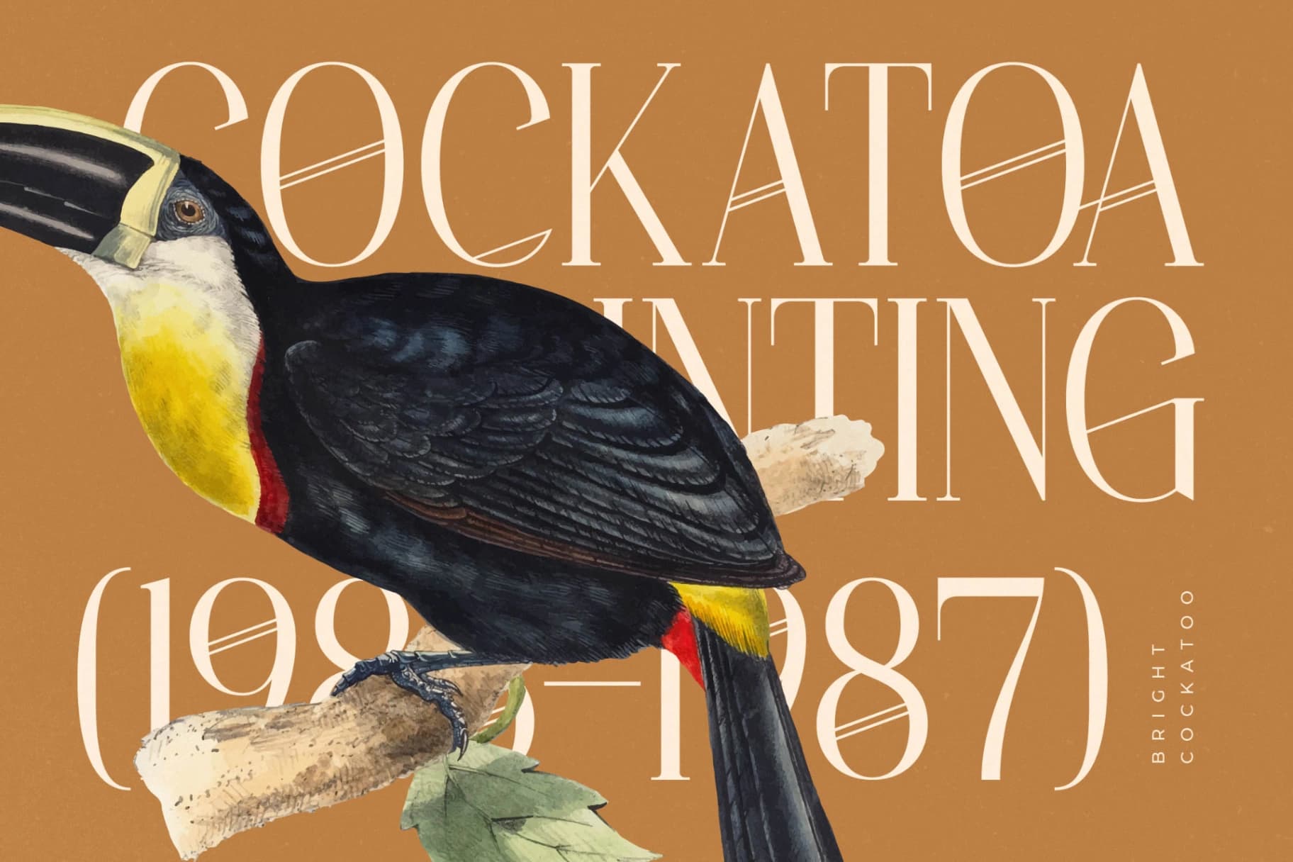 Preview 3 for Holdmen Paradise - Modern Display Typeface