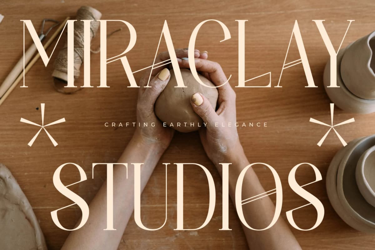 Holdmen Paradise - Modern Display Typeface font preview 17