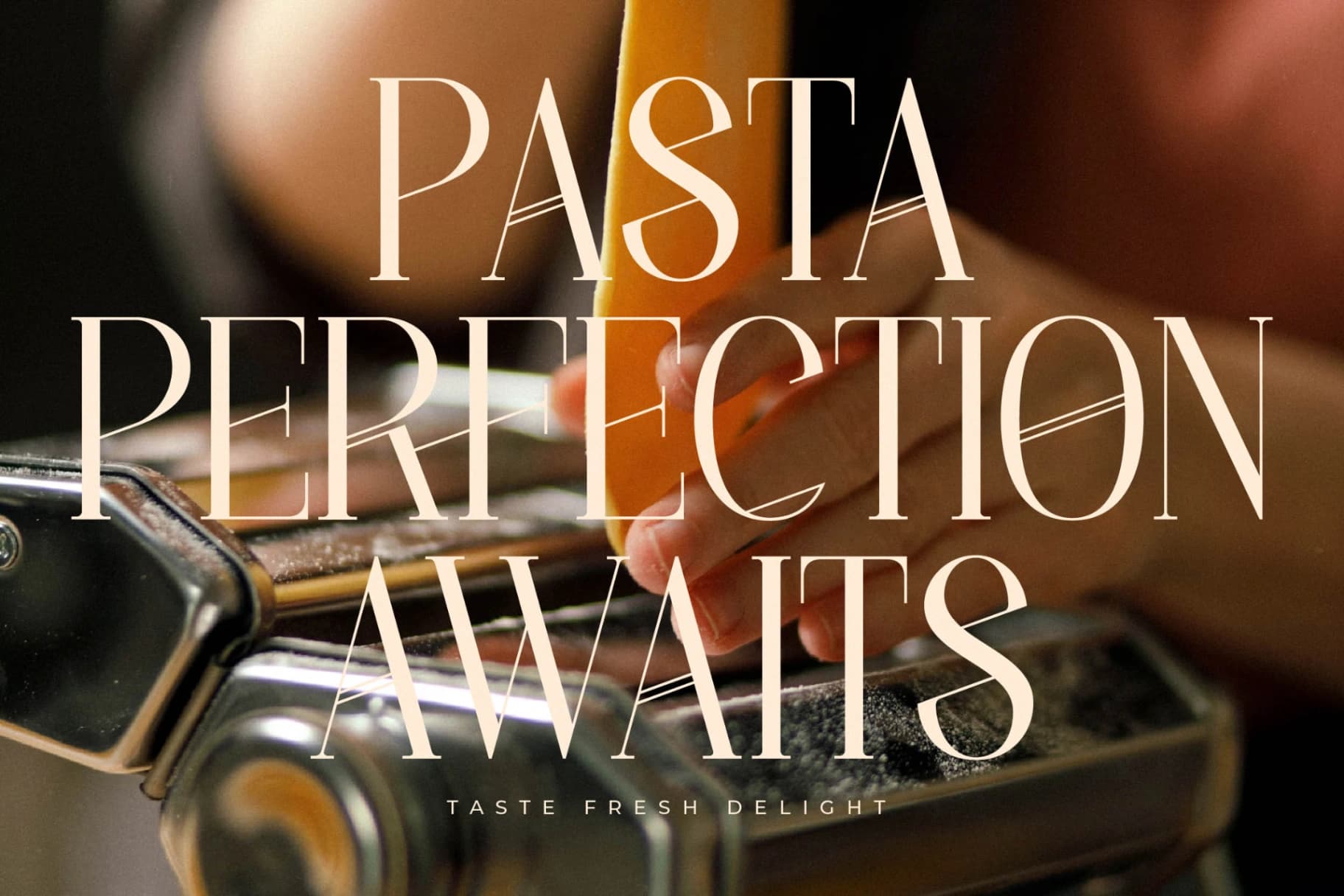 Preview 13 for Holdmen Paradise - Modern Display Typeface