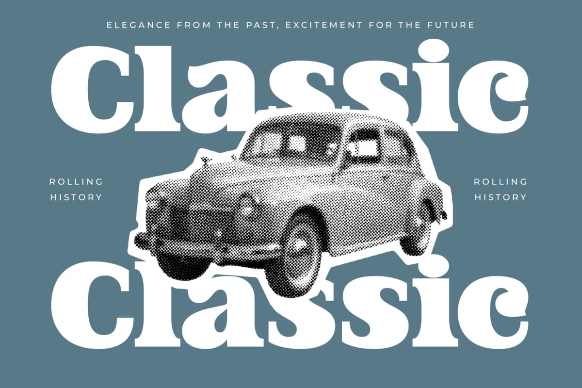 Jofjin Vikar - Serif Display Font font preview 7