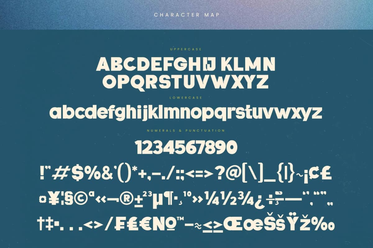 Shout Back - Bold Sans Display Font font preview 18