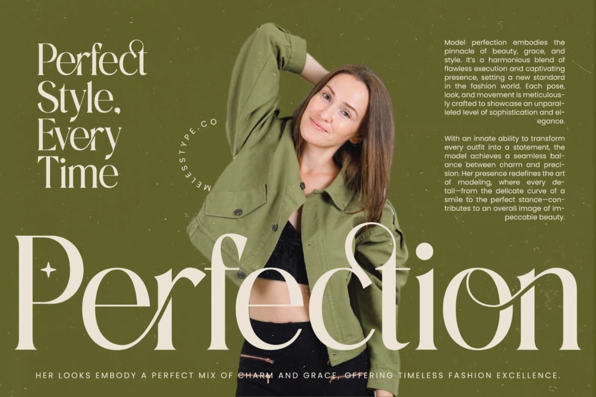 Eternalo - Bold Tall Serif Display font preview 13