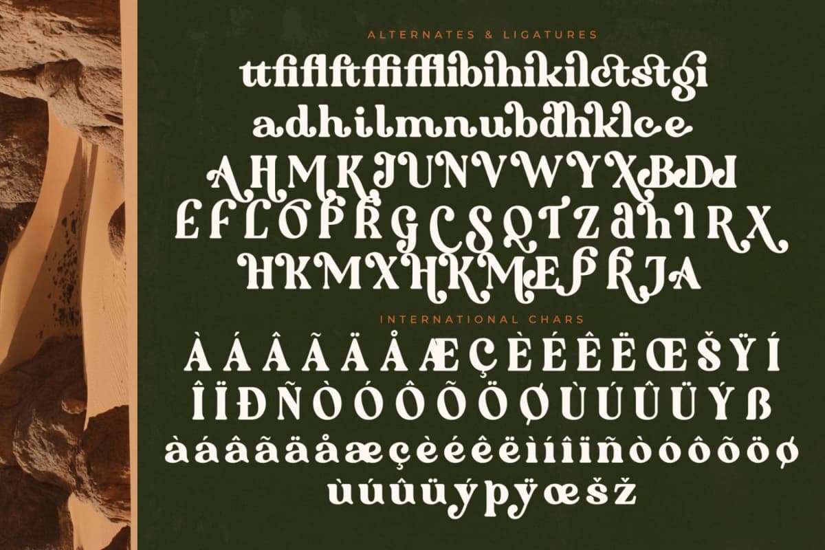 Majesty Regilast - Modern Serif Font font preview 19