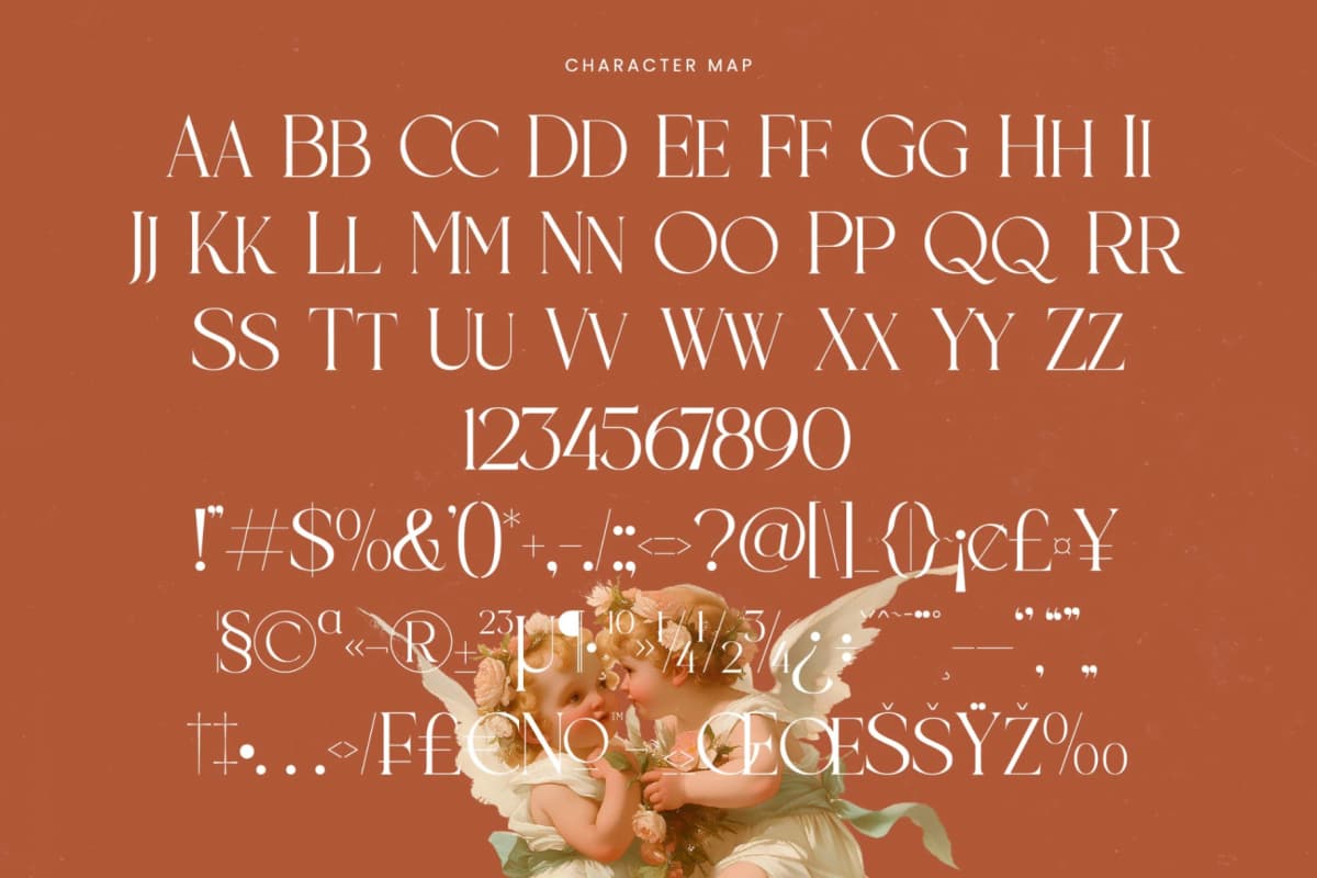 Sparkle Passion - All Caps Display Serif Font font preview 18