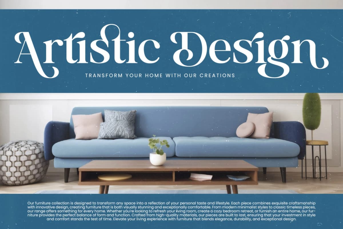 Halucka Bailey - Groovy Serif Display Font font preview 6