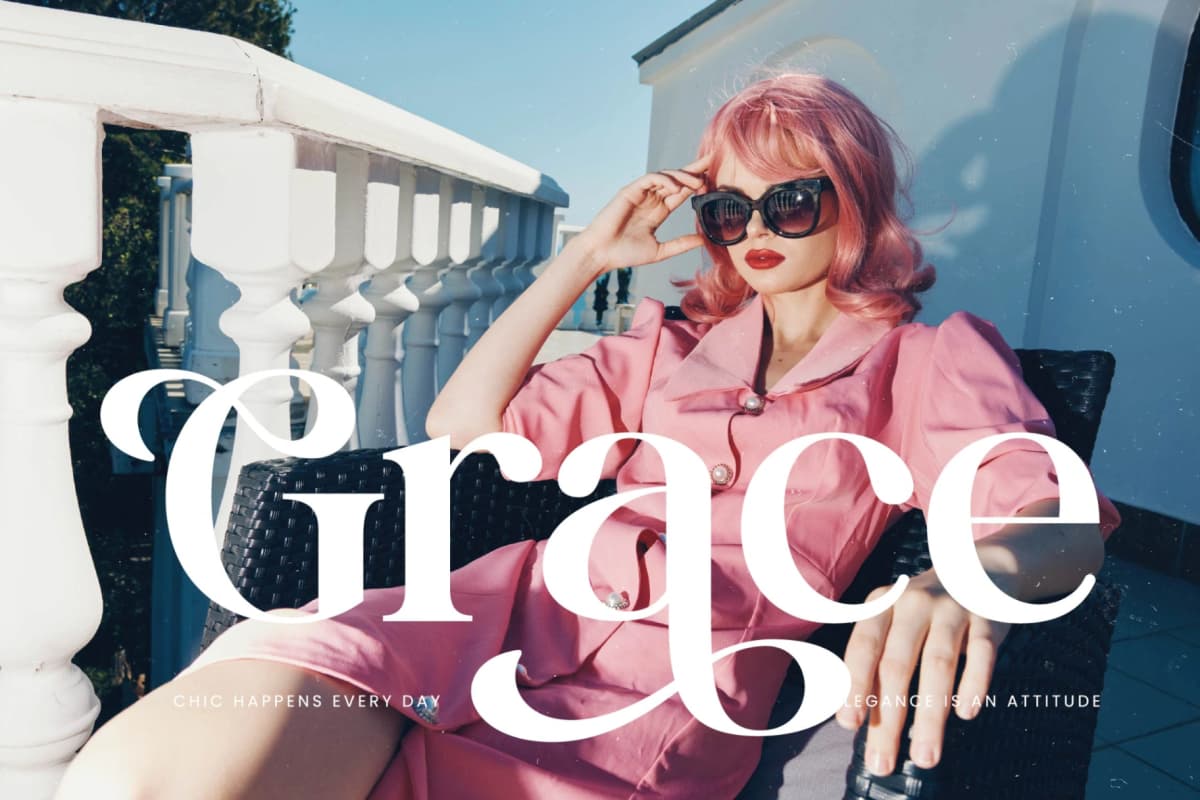 Halucka Bailey - Groovy Serif Display Font font preview 8