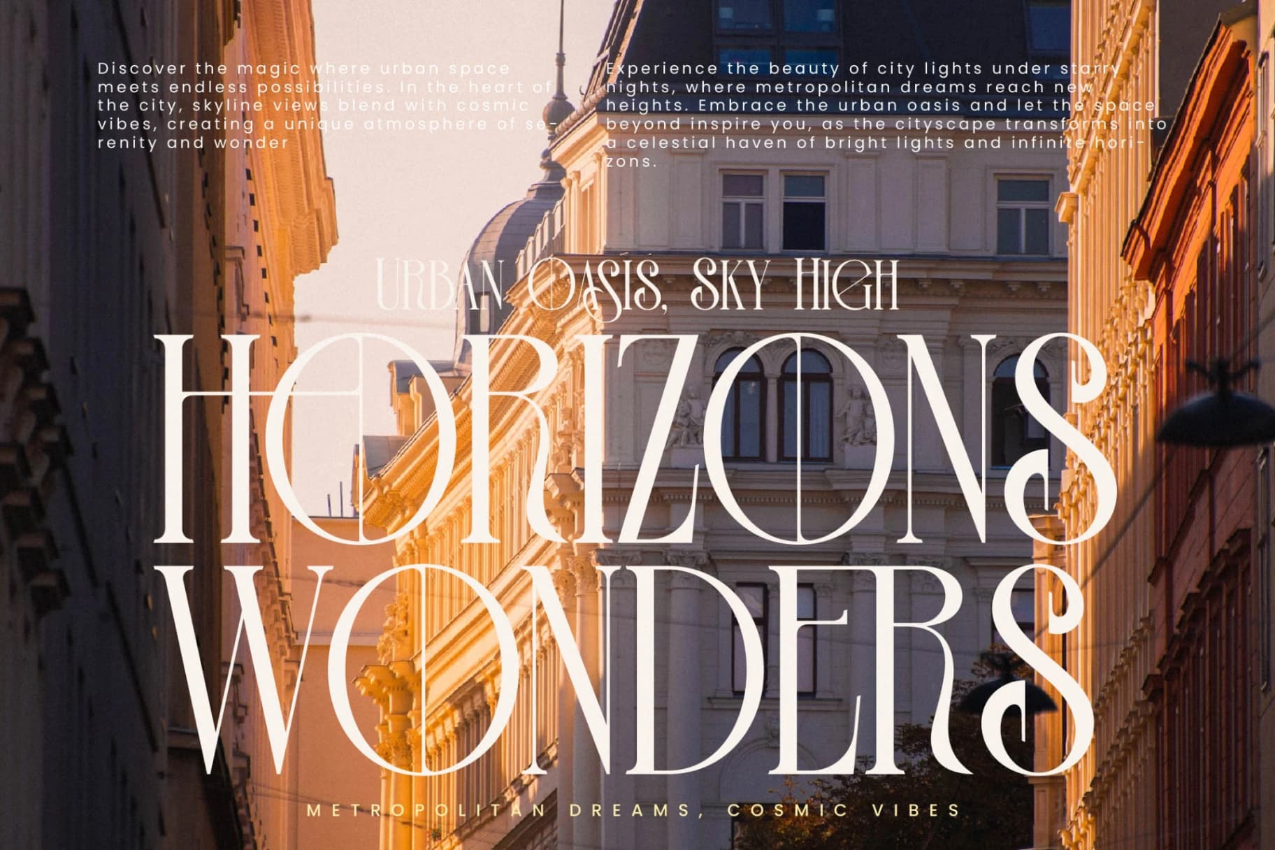 Preview 2 for Leodarck - Modern Display Typeface