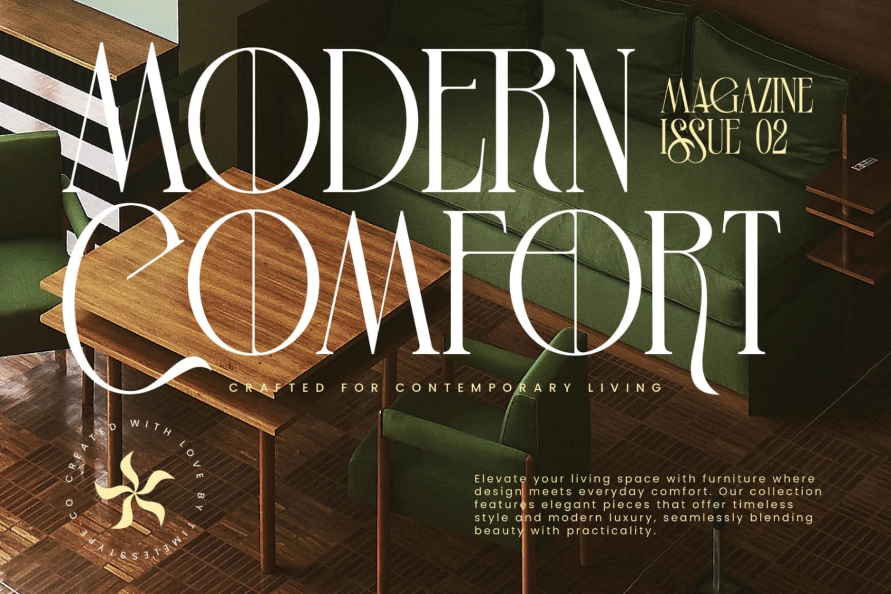 Preview 10 for Leodarck - Modern Display Typeface