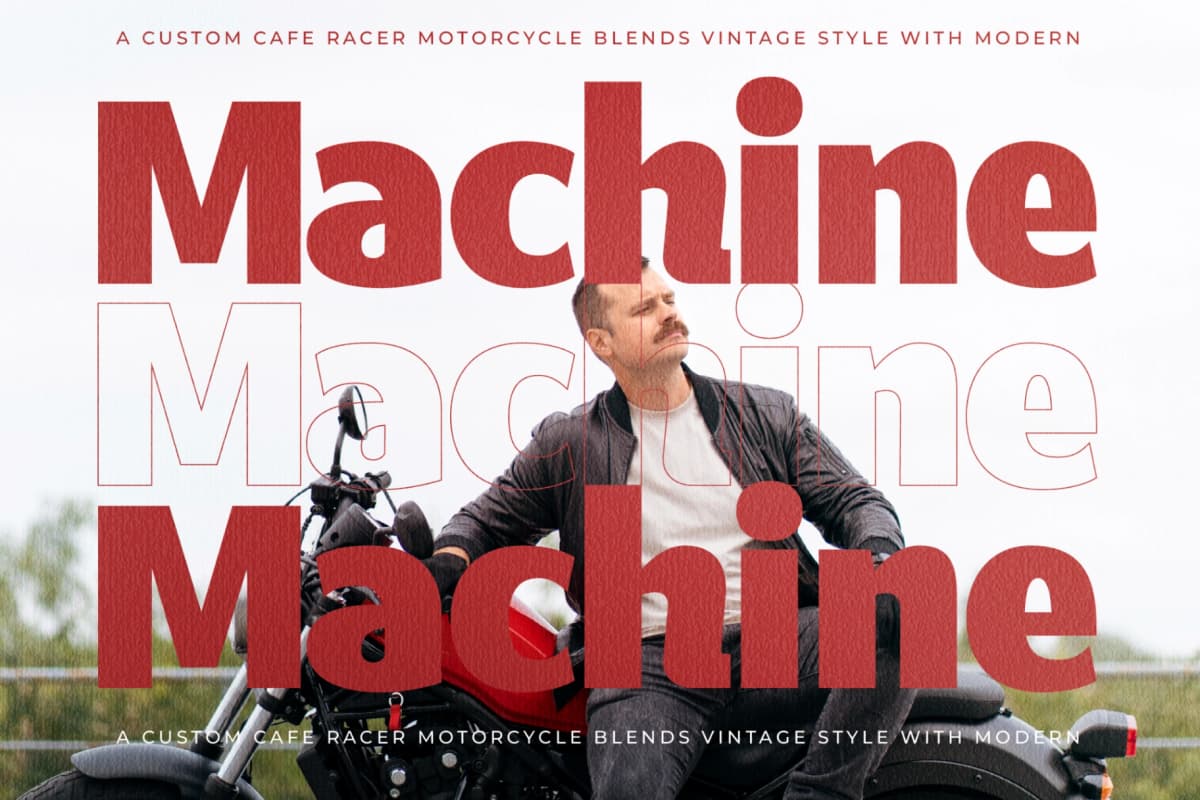 Caffie Lofie - Display Sans Serif Font font preview 6