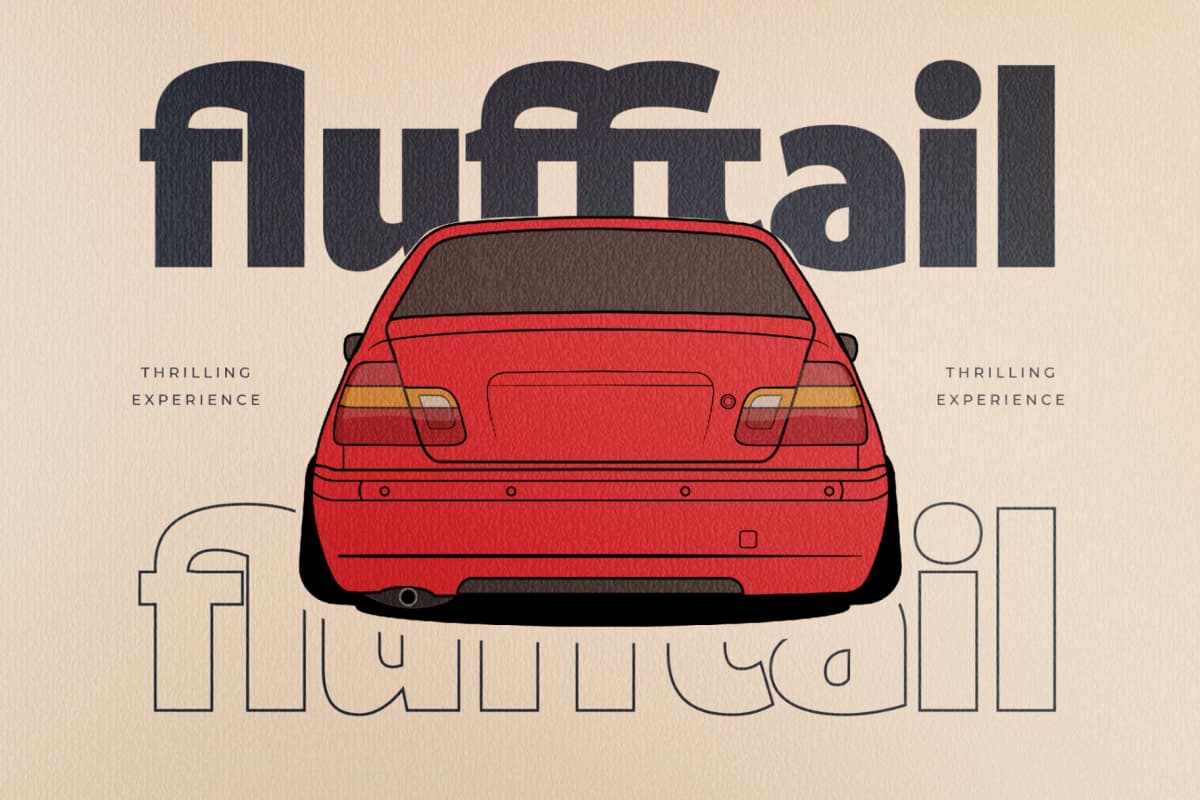 Caffie Lofie - Display Sans Serif Font font preview 4
