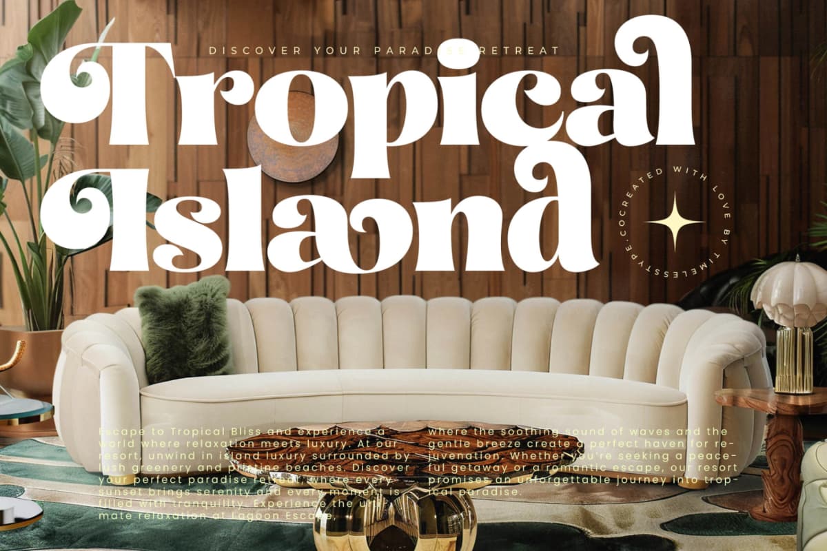 Bright Royale - Modern Retro Serif Font font preview 2
