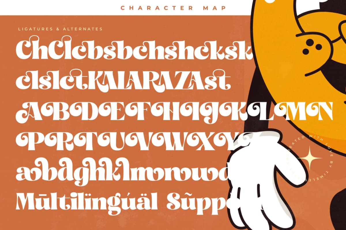 Bright Royale - Modern Retro Serif Font font preview 19