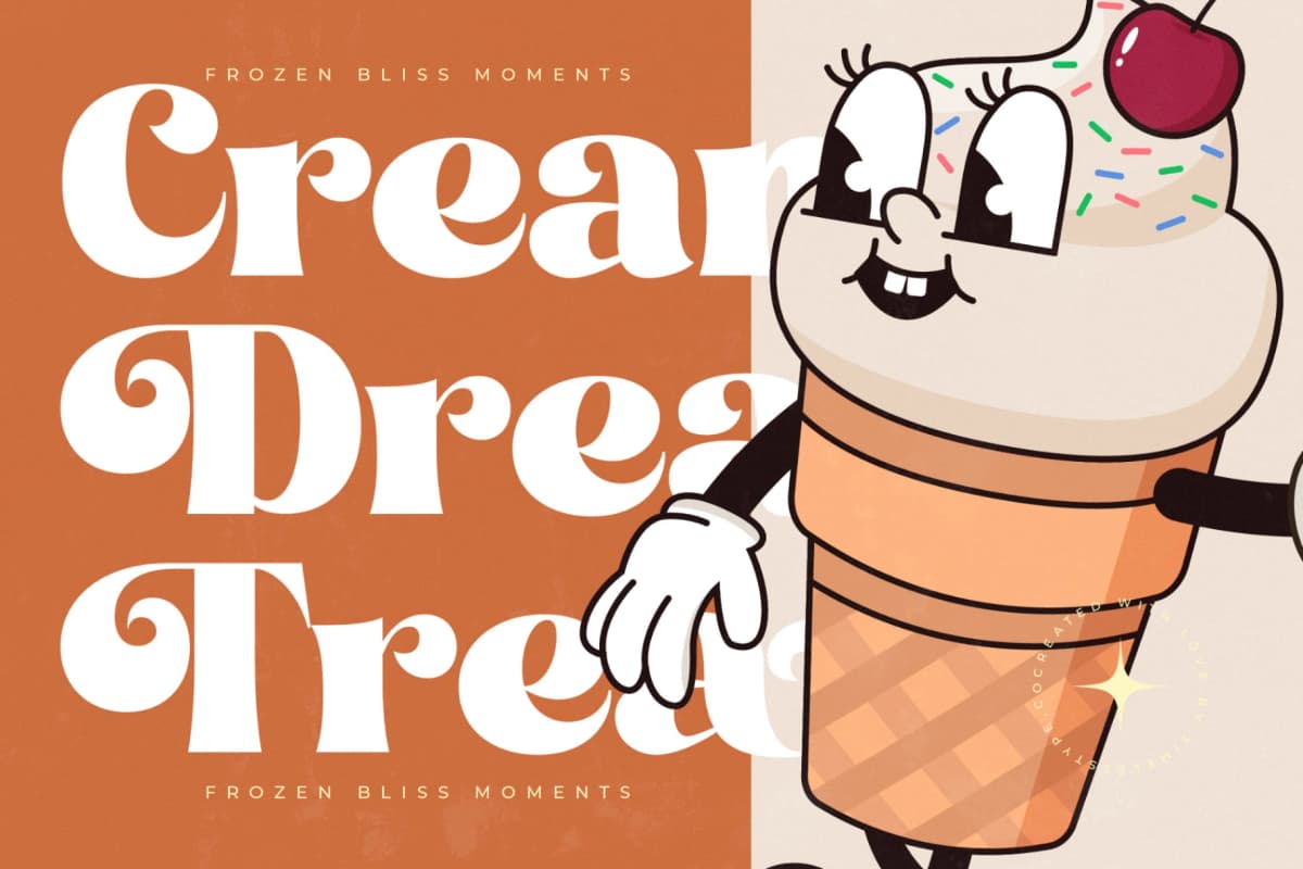 Bright Royale - Modern Retro Serif Font font preview 6