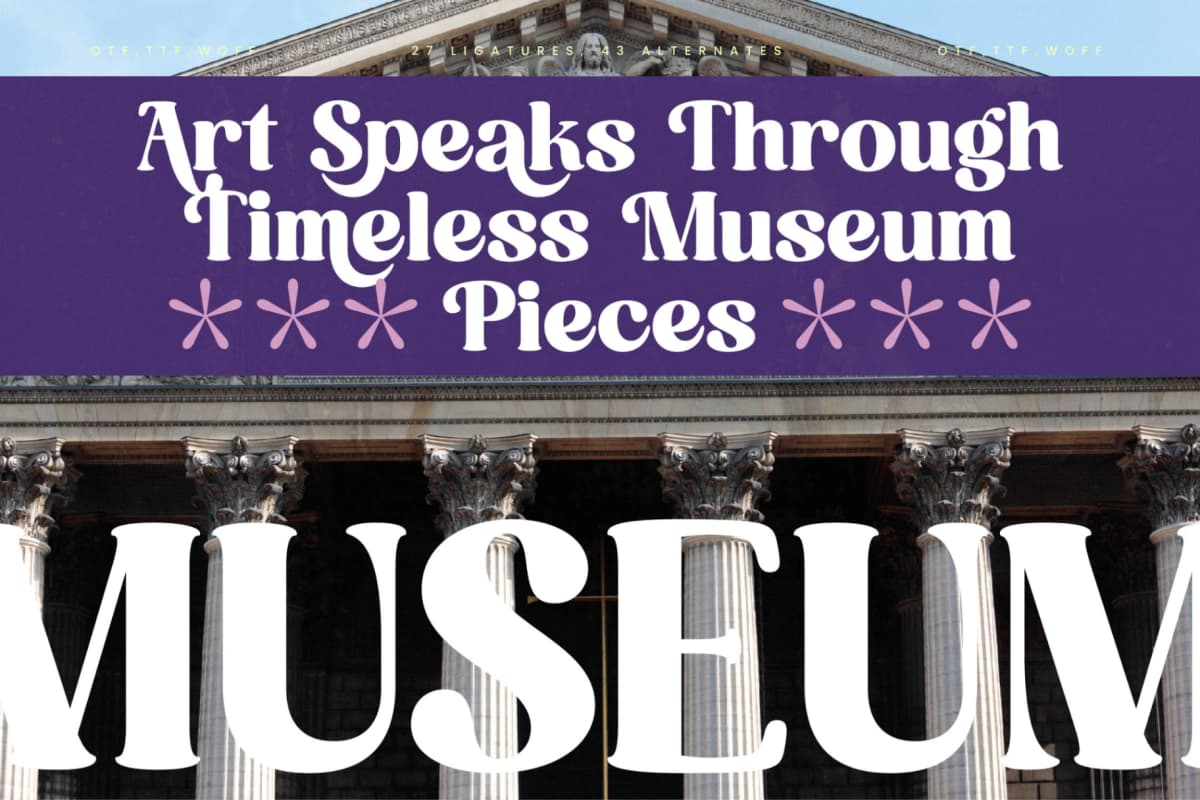 Mathreal - Modern Alternate Serif Font font preview 10
