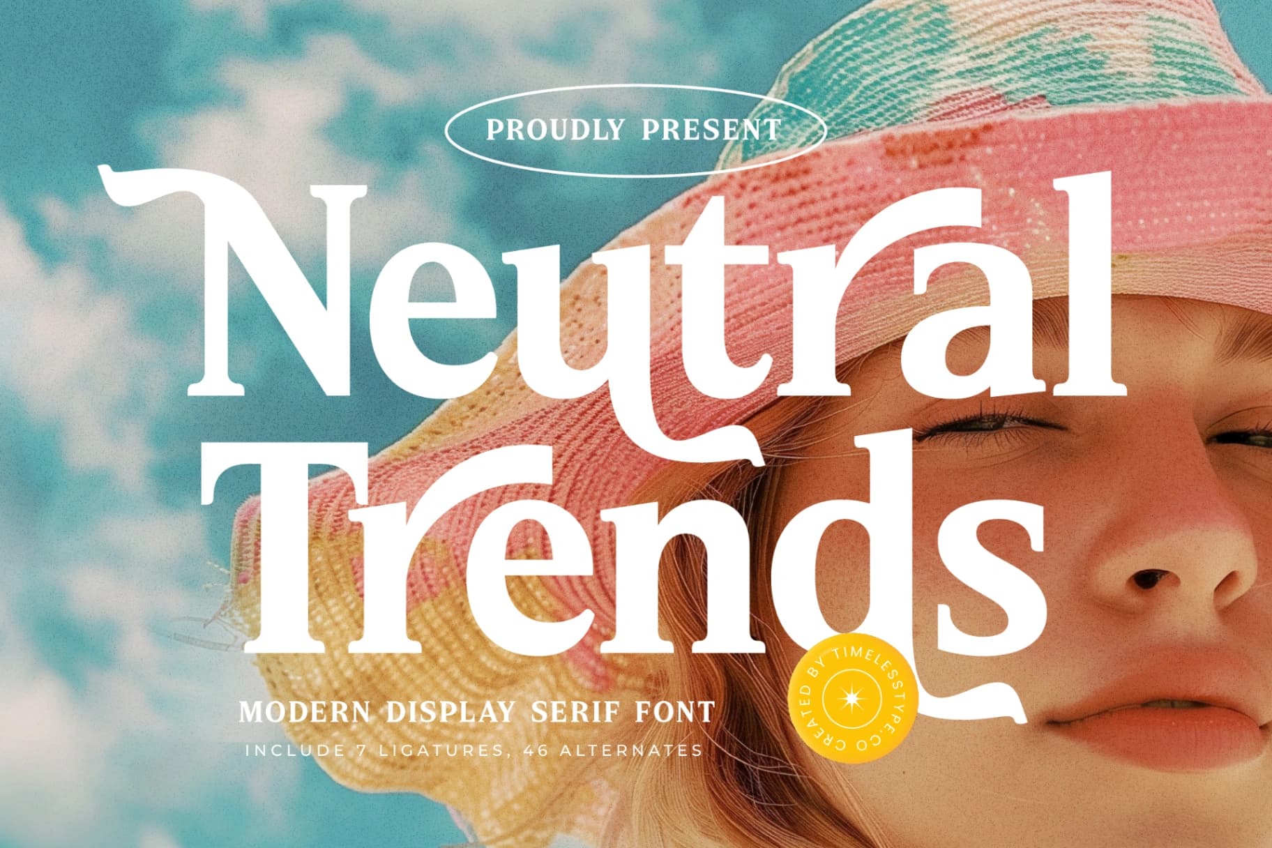 Preview 1 for Neutral Trends - Modern Display Serif Font