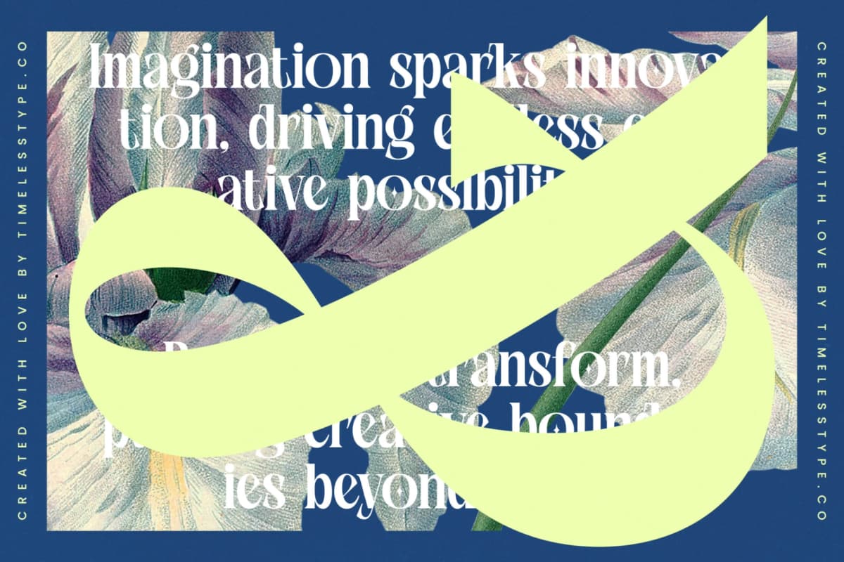 Glowfor - Modern Serif Display Font font preview 11