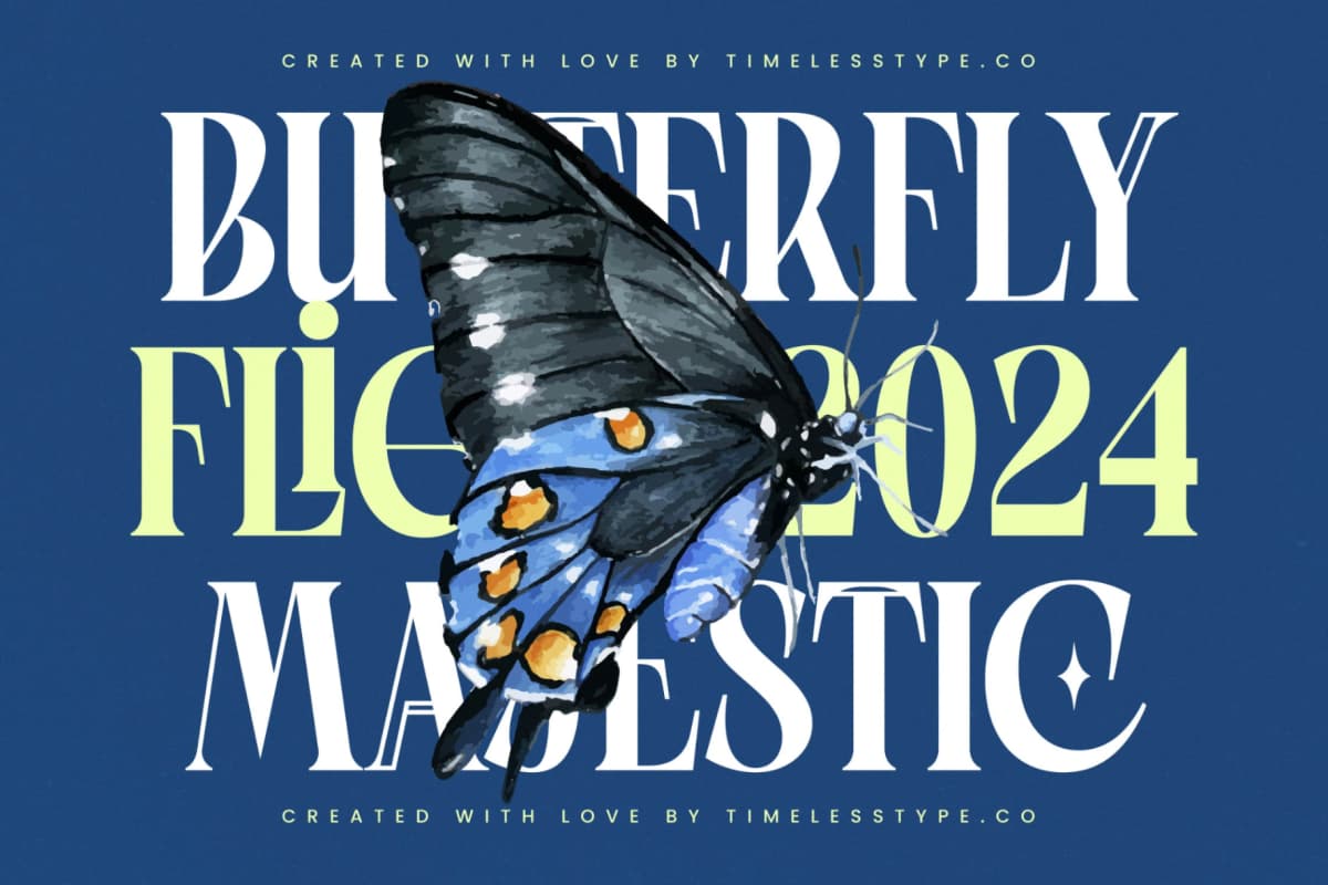Glowfor - Modern Serif Display Font font preview 9