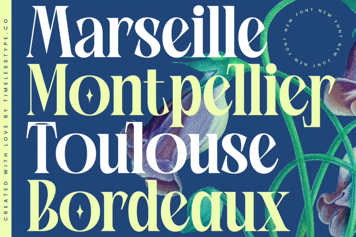 Glowfor - Modern Serif Display Font font preview 7
