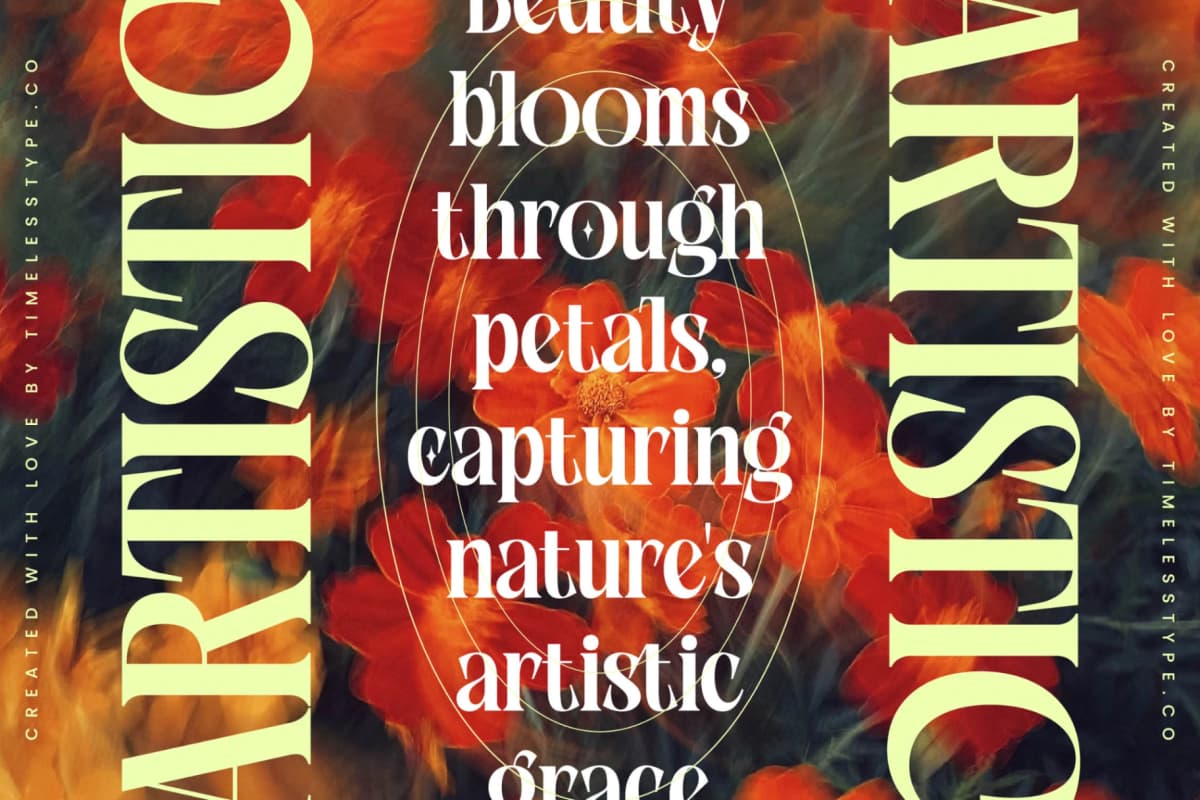 Glowfor - Modern Serif Display Font font preview 14