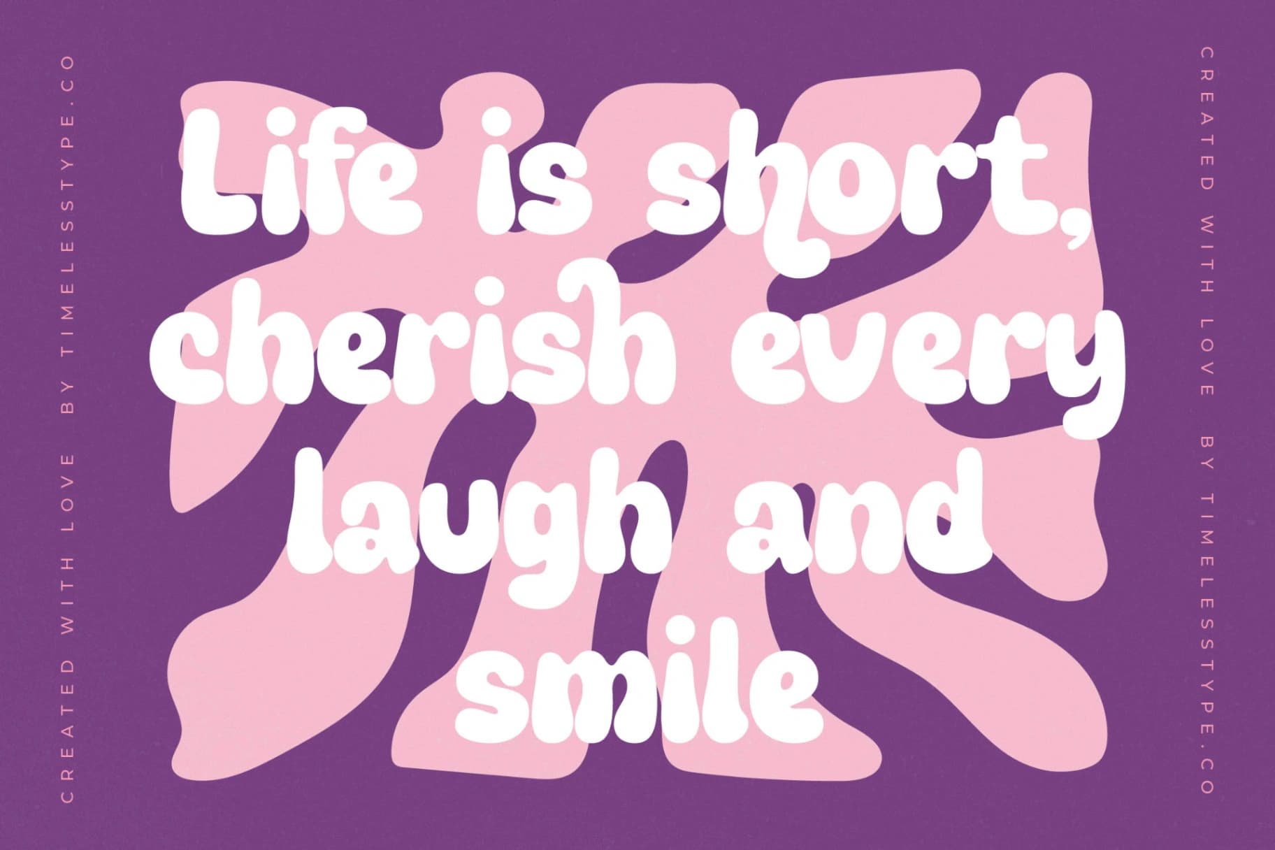 Preview 2 for Fruity Candy - Groovy Display Font