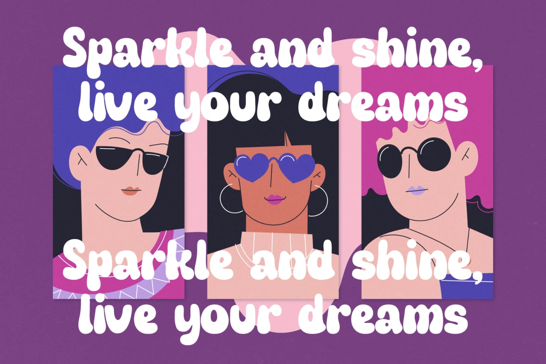 Preview 6 for Fruity Candy - Groovy Display Font