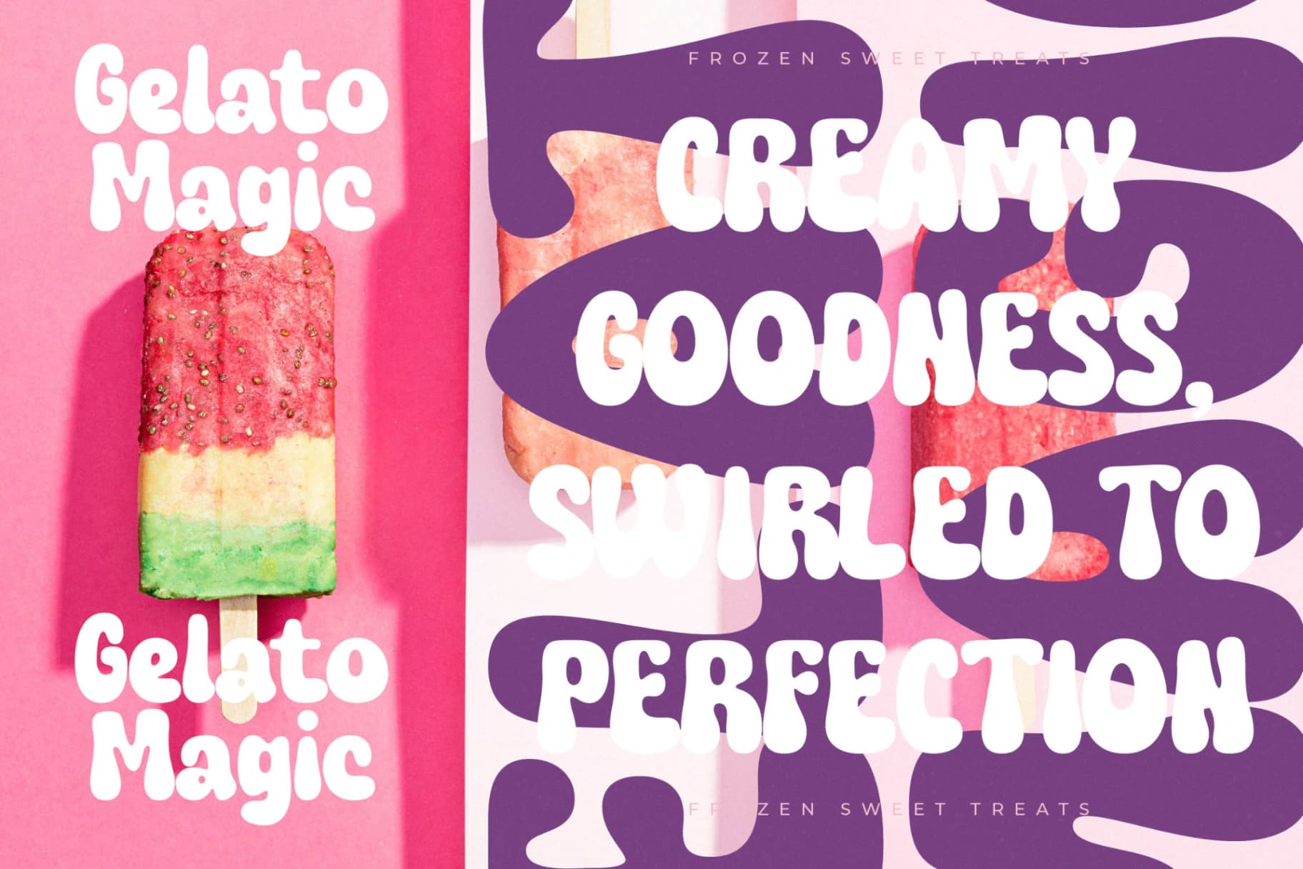Preview 15 for Fruity Candy - Groovy Display Font