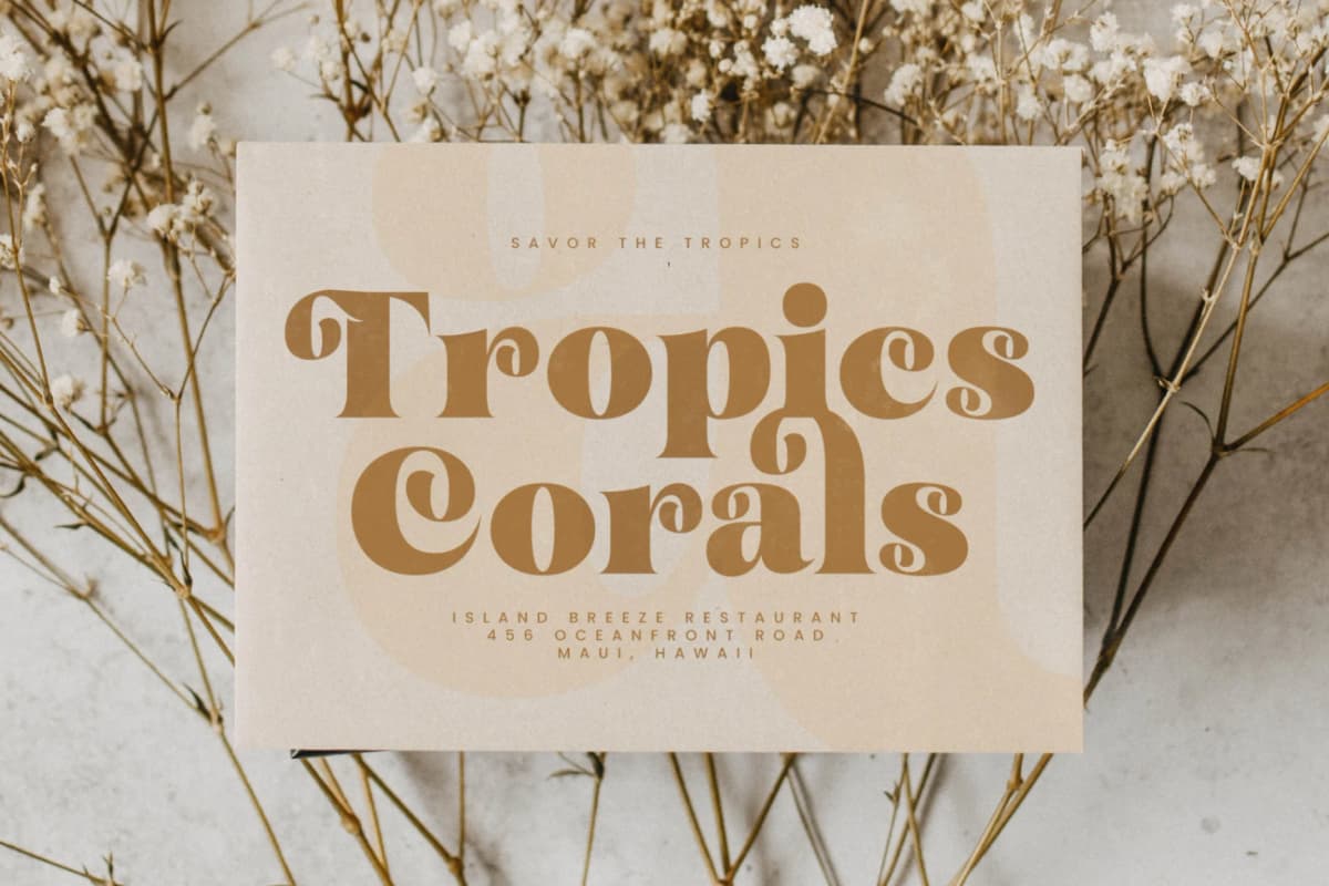 Garden Rosila - Modern Retro Serif Font font preview 13