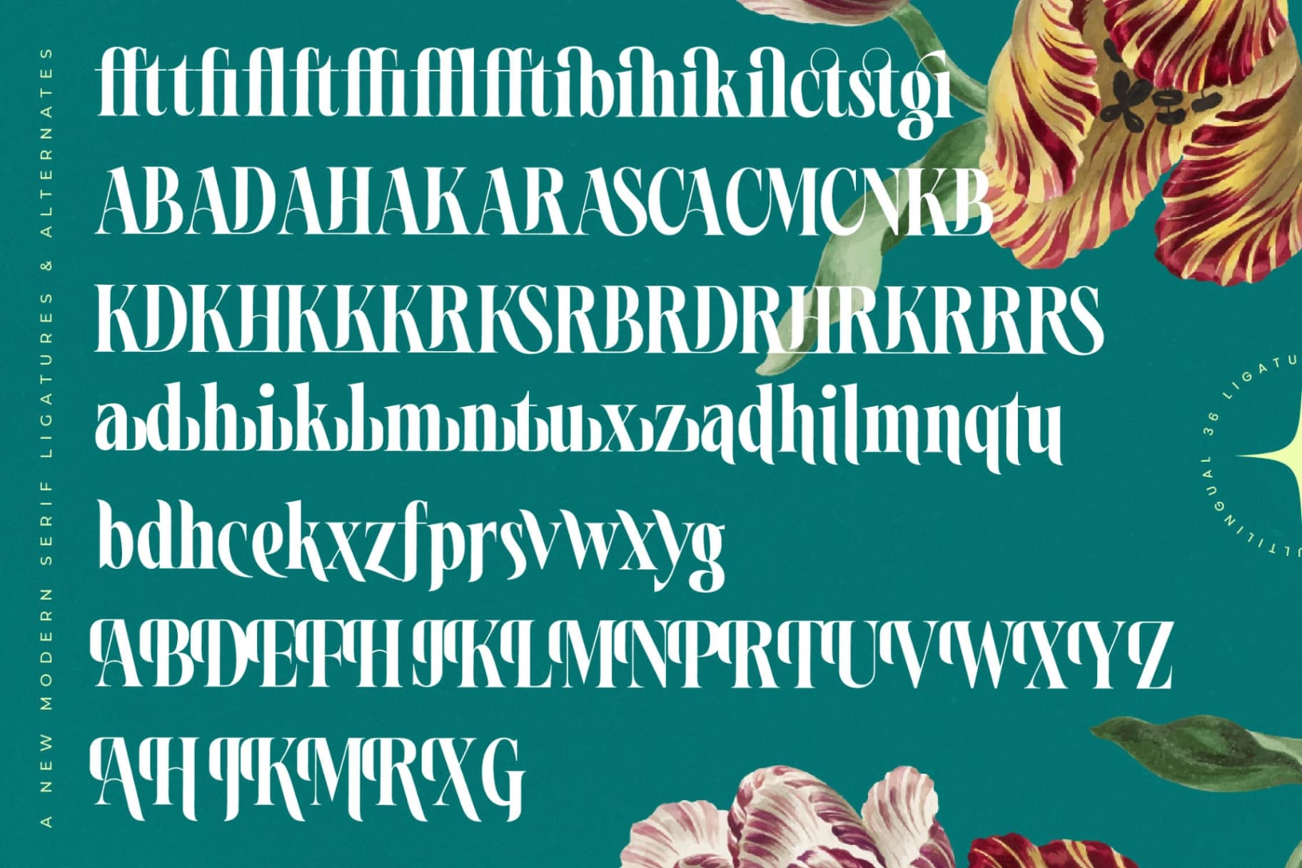 Preview 19 for Magiction - New Modern Serif Font