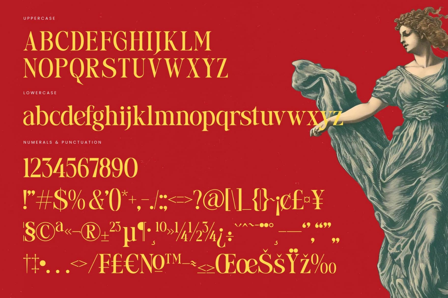 Preview 18 for Stories Grand - Bold Tall Serif Font