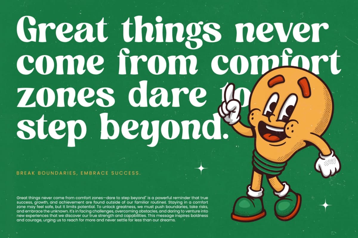 Nothing Magic - Groovy Serif Display font preview 3