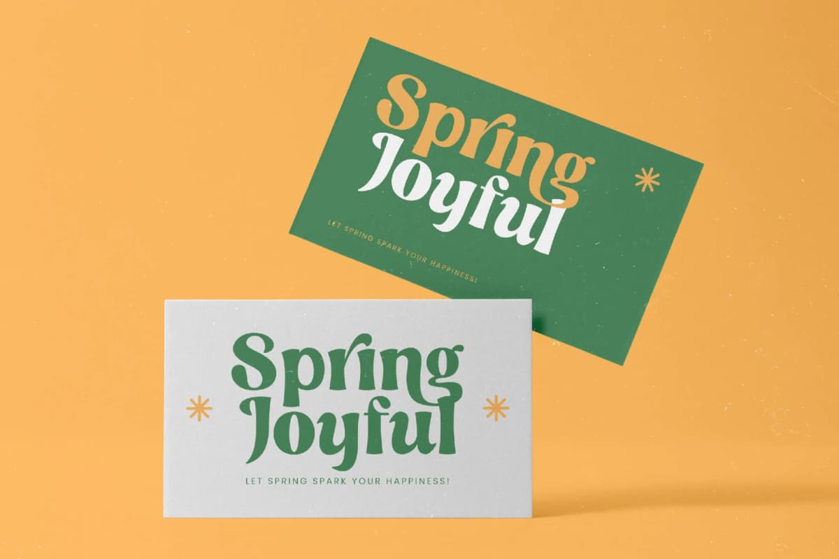 Nothing Magic - Groovy Serif Display font preview 4
