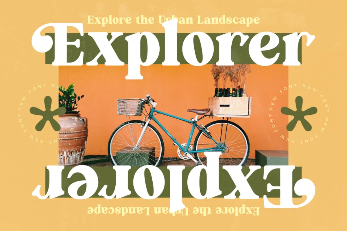 Forest Realm - Modern Retro Serif Font font preview 10