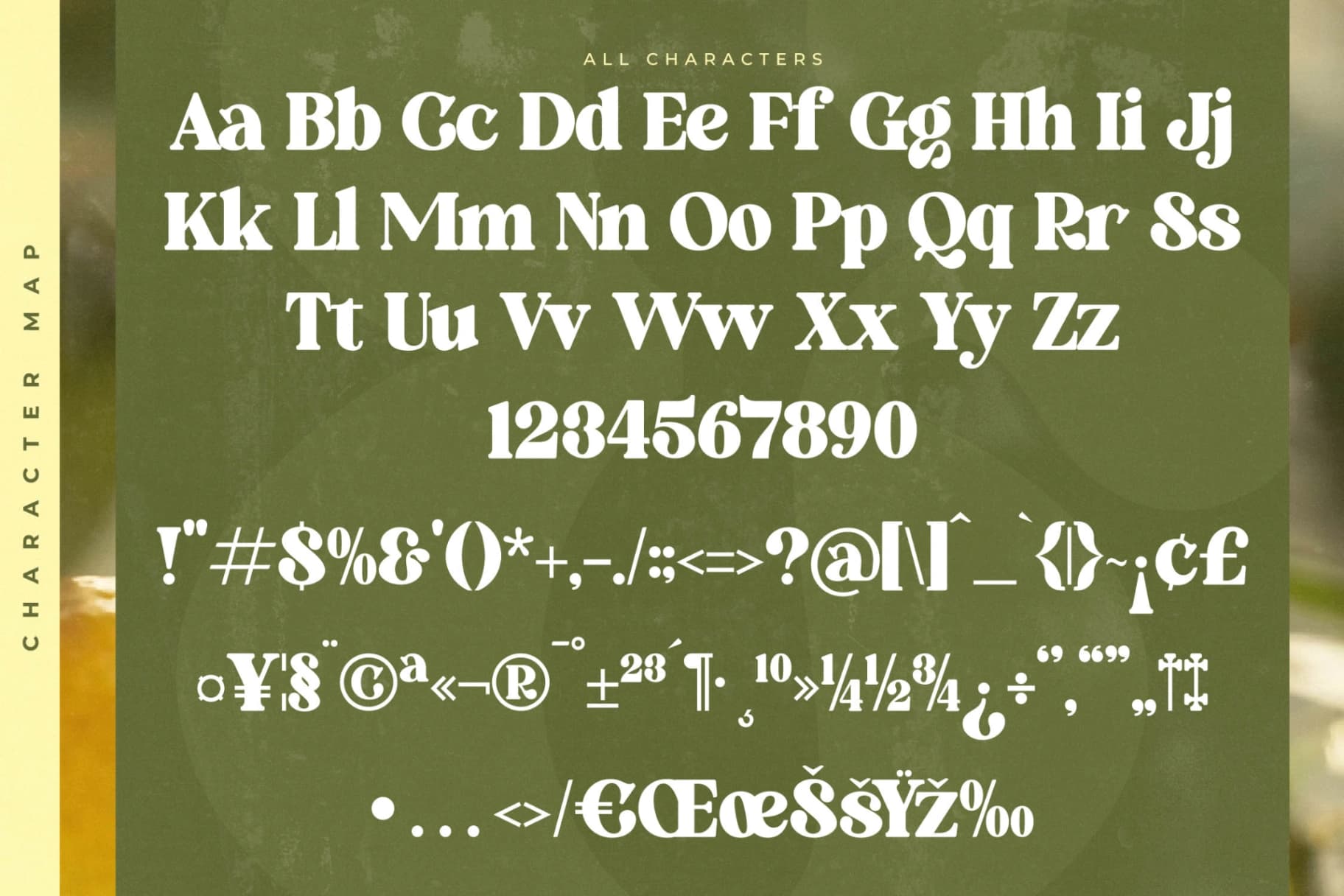 Preview 18 for Forest Realm - Modern Retro Serif Font