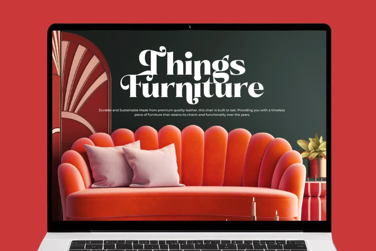 Pramid Mango - Display Serif Font font preview 3