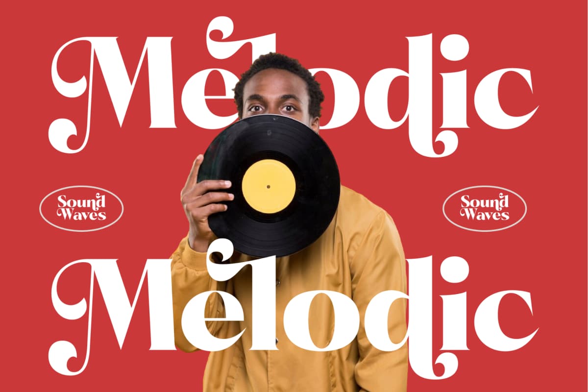 Pramid Mango - Display Serif Font font preview 5