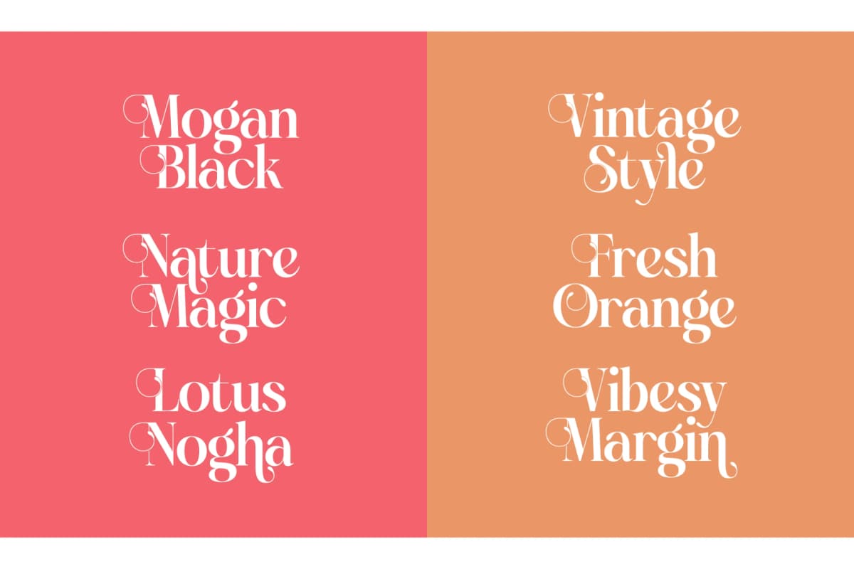 Hantepy Qablema - Modern Serif Font font preview 13